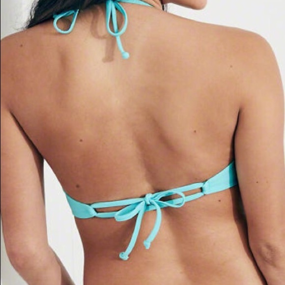 Hollister blue strappy push up plunge size 36C - Picture 3 of 4